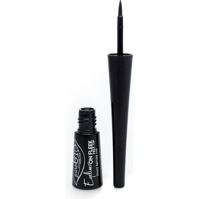 PuroBio Tekutá linka na oči Felt Tip čierna 3 ml