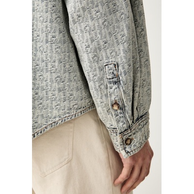 Giorgio Armani риза мъжка от деним (EM006497.AF27500)