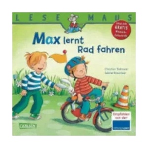 LESEMAUS 20: Max lernt Rad fahren | Christian Tielmann, Sabine Kraushaar (ISBN: 9783551088208)