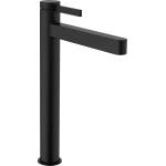 Hansgrohe Finoris - Смесител за мивка 260, с Push-Open изпразнител, черен мат 76070670 (76070670)