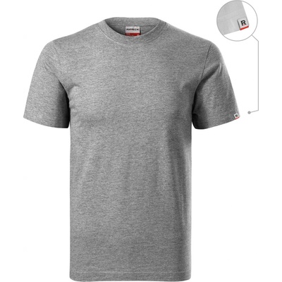 Rimec K Recall tričko unisex tmavě šedý melír