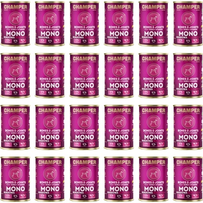Champer Bones & Joints monoproteinové hovězí 24 x 400 g