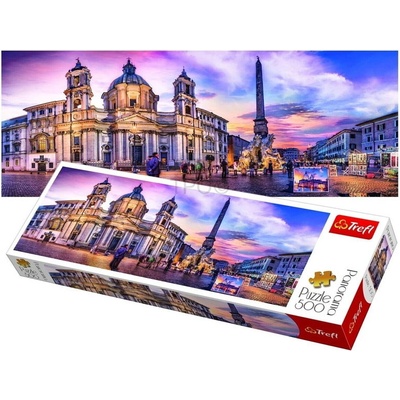 Trefl Piazza Navona Řím 29501 500 dílků
