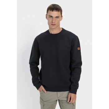 Camel Active SWEATSHIRT CREWNECK NIGHT BLUE CHECK