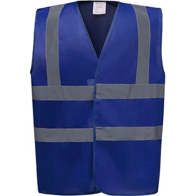 Yoko reflexná vesta HVW100 Fluo Blue