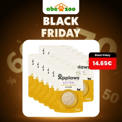 Applaws Kitten s kuracími prsiami vo vývare 12 x 50 g