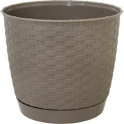 Prosperplast DRLO Ratolla Round mocca 14,5 cm
