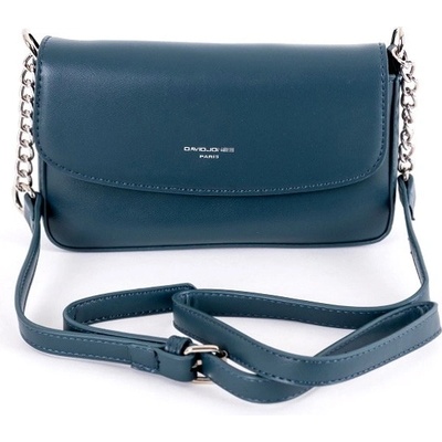 David Jones dámská malá crossbody kabelka CM6262A paví