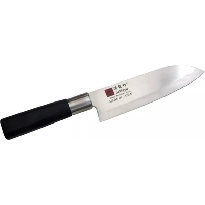 Sekiryu Ohzawa Japonský kuchyňský nůž Santoku 165 mm