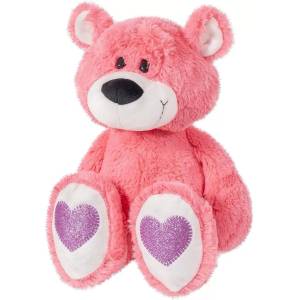 Stip Плюшена играчка Stip - Ursulet Andry, коралов, 45 cm (Stip942) - ozone