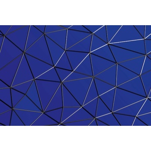DIMEX ART Флизелинов фототапет абстрактна триъгълна мрежа 375 x 250 см