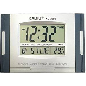 KADIO Голям настолен стенен цифров часовник kadio kd-3809n (1785) Будилник
