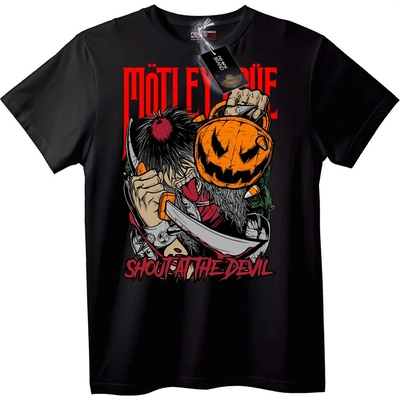 NOONEBRAND Тениска Motley Crue Извикване към Дявола - 2XL, Black