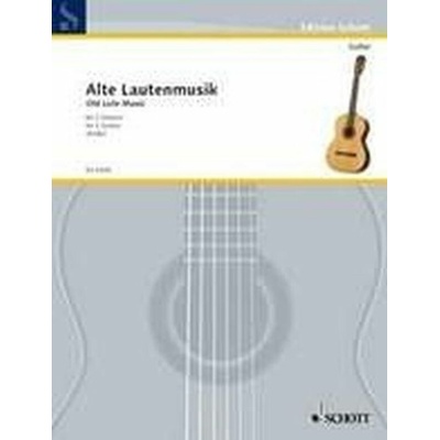Alte Lautenmusik Spielpartitur noty pre 3 gitary