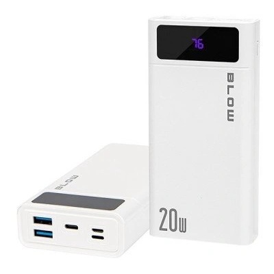 BLOW PB20E 20000mAh Power Bank QC+PD 20W Lightning - Бял (81-148#)