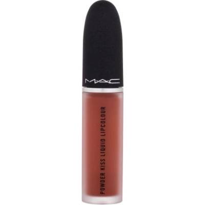 M·A·C Powder Kiss Liquid течно червило с матово покритие 5 ml нюанс 998 Sorry not Sorry