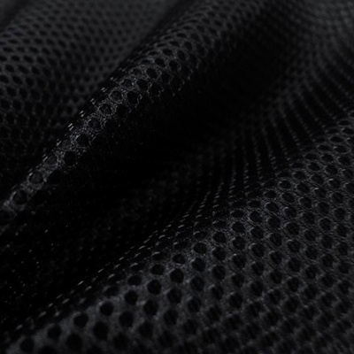 3D Sieťovina pletená, farba čierna, D580, 210 gr/m2