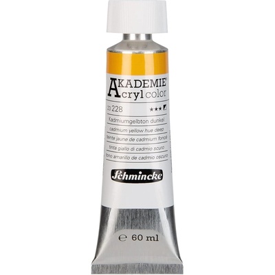 Schmincke Akademie АКРИЛНА боя 228 Cadmium Yellow Hue Deep 60 ml 1 бр (75.3011)