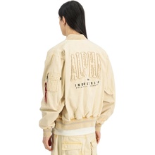 Alpha Industries MA-1 Heritage Bomber Jacket vintage white béžová