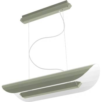 Kaspa Apolin линейна висяща лампа 65 см, зелен градински чай (11204113)