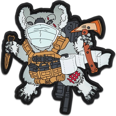 Halfbreed Blades PVC Patch - C-19 Drop Bear 2021 C-19 Drop Bear Patch