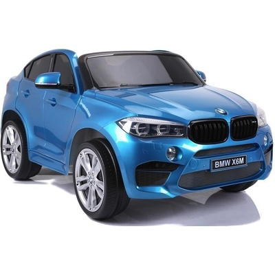 LeanToys elektrické auto BMW X6M modrá