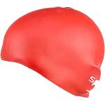 Speedo Шапка за плуване Speedo Plain Moulded Silicone Cap Junior Swim cap - Red - размер One Size (581-0064-0411)