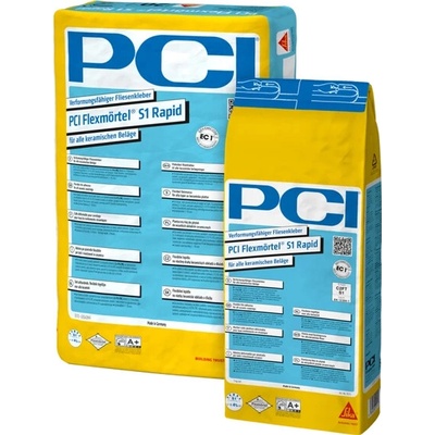 PCI Flexmörtel S1 Rapid Flexibilné rýchotuhnúce lepidlo C2FT S1 20 kg