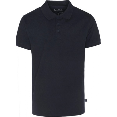 Pure Waste polokošile PQM krátký rukáv pánská COT740PQM00200-black