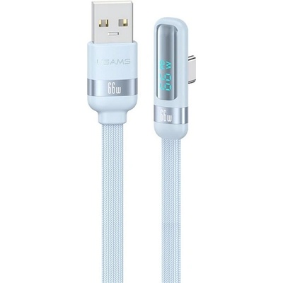 USAMS US-SJ651USB - Кабел Type-C, 120 см, светлосин (SJ651USB03)
