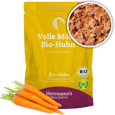 Herrmann Bio Kuřecí maso s kamutem 100 g