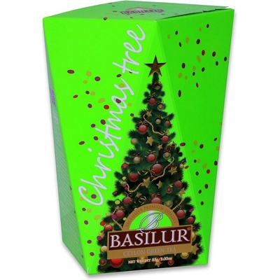 Basilur Christmas Tree Green papír 85 g