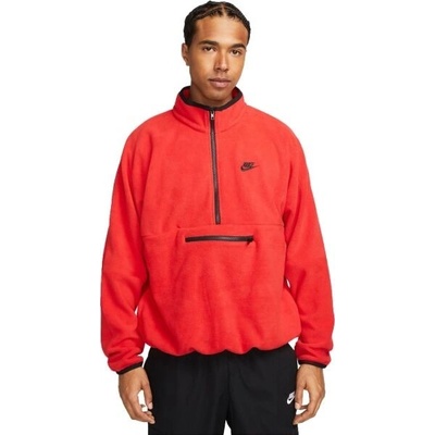 Nike CLUB+ mikina červená