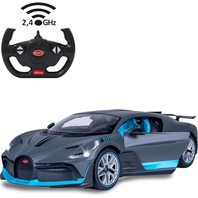 Jamara Bugatti Divo šedé 2,4GHz s manuálním otevíráním dveří 1:14