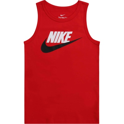 Nike Тениска 'ESSNTL HBR' червено, размер XL