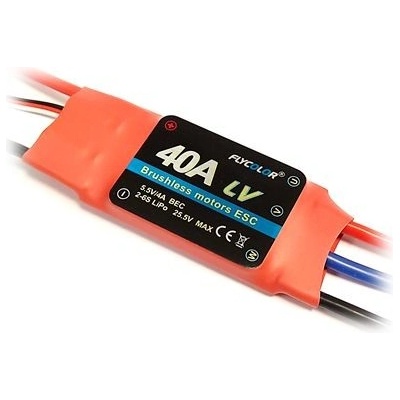 FLYCOLOR Regulátor otáček ESC 40A BEC 5.5V/4A 2-6S