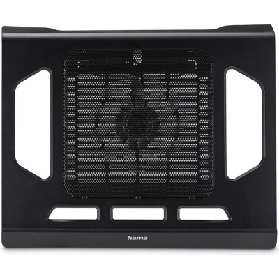 Hama охлаждаща поставка за лаптоп Black Edition с вентилатор, USB (4047443514912)