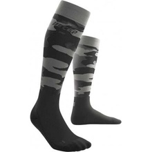 CEP Bežecké ponožky The Run Mid Cut Socks men dark red