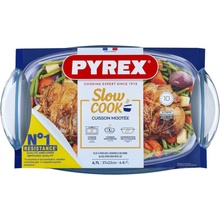 Pyrex Pekáč varné sklo s pokrievkou 38x22 cm