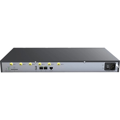 Yeastar VoIP централа Yeastar S100, 16 FXS аналогови абонати, 100 SIP цифрови абонати, 1x LAN 1000 Mbps, 1x WAN 1000 Mbps, 1x USB