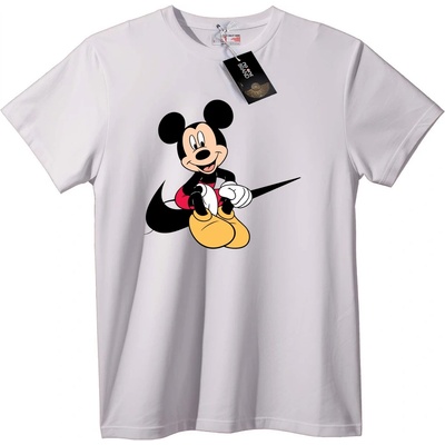 NOONEBRAND Тениска Mickey Mouse класика - L, Black