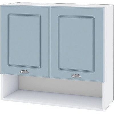 ИРИМ Горен кухненски шкаф Сити БФ-Деним мат-06-8 80 см