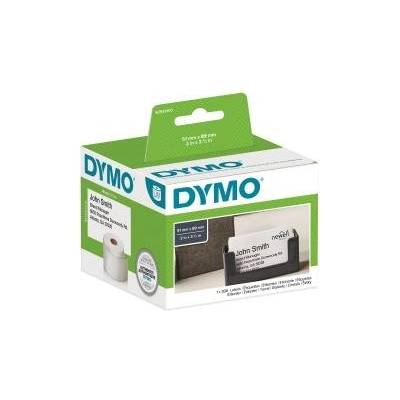 Dymo papírové štítky 89mm x 51mm / bílé / velké / 1x300 ks / nelepivé (S0929100)