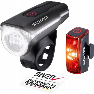 Sigma Sport Aura 60 set červene/čierne