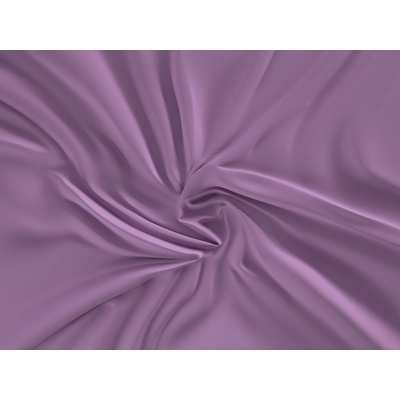 TP satén prostěradlo Luxury Collection Fialové 90x200x25