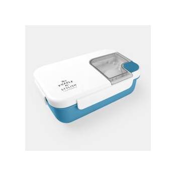Sentio Кутия за храна St. St. 1100мл Blue