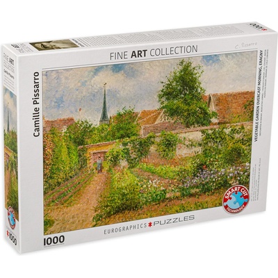 EUROGRAPHICS Пъзел Eurographics от 1000 части - Зеленчукова градина, цъфнали дървета, пролет, Камий Писаро (EG60000825)