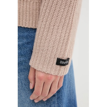 Calvin Klein Пуловер с вълна Calvin Klein Jeans (LV044D329G)