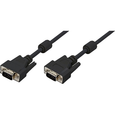 LogiLink Кабел Logilink VGA, HD15/M - HD15/M, 1080p, 2x феритен, 20 м