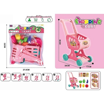 КОЛИЧКА ЗА ПАЗАРУВАНЕ С ПРОДУКТИ В ПЛИК